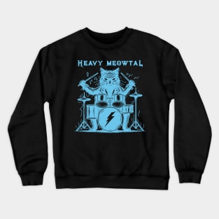 Heavy Meowtal Crewneck Sweatshirt